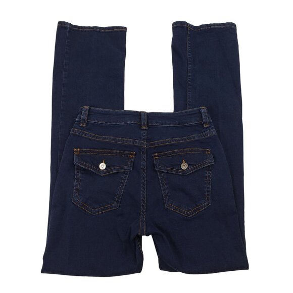 ASOS Dark Wash Flare Jeans Size 26 - Picture 2 of 7